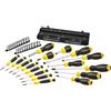 STANLEY STHT0-62143 Set 57 Pezzi Giraviti e Inserti e Chiavi a Bussola