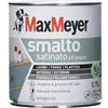 Maxmeyer Smalto All'Acqua Poliuretanico Satinato Bianco 0,75 L