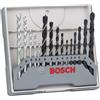 Bosch accessories Bosch Professional 15 Pezzi, Set di Punte Miste per Trapano (per Metallo, Legno