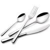 Lagostina Ambra, Set Posate per 6 Persone con 6 Forchette Tavola, 6 Coltelli Bis