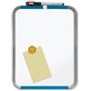 Nobo Lavagna bianca magnetica sottile 360x280 mm - argento