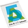 Esselte Spiral Pad A5 quaderno per scrivere 80 fogli Blu, Verde, Bianco