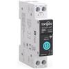 TONGOU DIY 1P+N Interruttore Intelligente Wifi Guida DIN, Interruttore Relè Inte