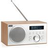 August Radio DAB+/FM con Bluetooth August MB420 da cucina digitale con alloggiamento in