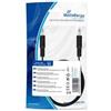MediaRange MRCS189 cavo audio 1,5 m 3.5mm Nero (MediaRange MRCS188 USB Kabel 1,8