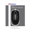 Verbatim 49019 mouse Ufficio Ambidestro USB tipo A Ottico 1000 DPI