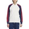 Adidas - Felpa Uomo Full Zip Adicolor Classics Sst, Bianco Taglia S Cod IY9859