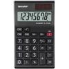 shp Sharp EL-310AN calcolatrice Desktop Calcolatrice con display Nero, Bianco (Sharp