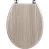 5 five simply smart Five - Sedile WC in legno scuro