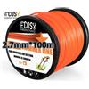 Filo Decespugliatore Corda Nylon Tagliaerba Rotolo Cavo Tondo Erba Matassa