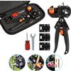 Ballery Kit Innestatrice Professionale per Alberi da Frutto/Pianta/Ramo, Cesoie