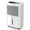 Pro Breeze Deumidificatore 12L / Day con display digitale dell'umidità, modalità