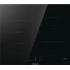 Hisense Piano Cottura 4 Fuochi Induzione 60 cm Super Zone da 23 cm Nero HI621FM