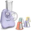 Moulinex Fresh Express, Tritaverdure Elettrico 4 in 1, Sistema per Servire Diret
