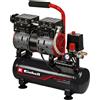 Einhell COMPRESSORE ARIA SILENZIATO 6L 8 BAR 550W 220-240V TE-AC 6 SERBATOIO PORTATILE P