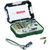 Bosch 26 pz Set di Bit di Avvitamento con Cricchetti bit PH PZ esagonali T S Accessori