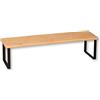 Kesper Scaffale da cucina in bambù, metallo, dimensioni: 55 x 13,5 x 15 (V8q)
