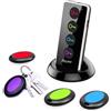 Reyke Localizzatore Chiavi Trova Chiavi,Trasmettitore wireless Key Finder, Remot