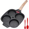 Bobikuke Padella Pancake, Pankache Padella Antiaderente Padella per Frittata a 4