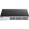 D-Link GO-SW-24G Switch Gigabit 10/100/1000 Mbps, Plug&Play, 24 Porte, Nero