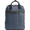IN TEMPO Zaino Job dim. 31x45x15cm tessuto tecnico blu INTEMPO