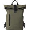 IN TEMPO Zaino Roll-top Drop gomma antipioggia dim. 30x42x14cm verde InTempo