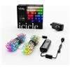 Twinkly Icicle 190 LED RGB+Bianco, Luci a Cascata LED Esterno e Interno, Luci Sm