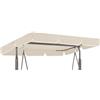 GREMEX Tettuccio per Dondolo da Giardino 200 x 120 cm - Copertura Dondolo Elegan