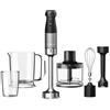 Kenwood Triblade XL Pro HBM80.322BK, Minipimer con Sistema Triblade, Velocità Va