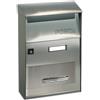ALUBOX CASSETTA POSTALE ALUBOX FT INOX LISCIO 22X11X32,5 CM- ALUBOX- 1,0 pz