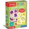 Clementoni Gioco Sapientino Baby Parole e Colori Gioco Montessori per Bambini Clementoni