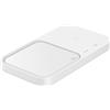 Samsung Caricatore Wireless Charger Duo 15W Fast Charging 2.0, Bianco (caricabat