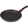 KAMBERG Padella 32 cm, Manico Removibile, Fusione di Alluminio, Rivestimento Eff
