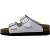 GRUNLAND Ciabatta GRUNLAND HOLA CB2445-11 bianco ragazza/donna