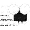 Inverto o altro Inverto Illuminatore LNB Dual Feed x2 Uscite Satellite Astra Hotbird Diseqc