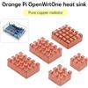 Areyourshop Banana Pi Radiatore Banana Pi OpenWrtOne Rame puro Heat Sink Adesivo Cooler CPU