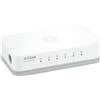 D-Link GO-SW-5E Switch Desktop, 5 Porte RJ45 Fast Ethernet 10/100Mbps, Plug & Pl
