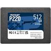 Patriot memory SSD Unità a Stato Solido SATA 3 2.5" Interno Patriot P220 512GB