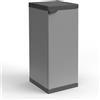 Adventa: Armadietto in resina di PVC e PP, 1 Anta, 1 Ripiano, Facile da Montare,