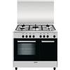 GLEM GAS AR965MI6 CUCINA 90X60 5 FUOCHI A GAS FORNO ELETTRICO - PROMO