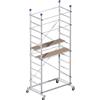 Marchetti TRABATTELLO ZEUS MARCHETTI - ALLUMINIO/LEGNO CM 157X70 H.CM 198/360