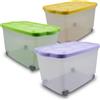 Box Contenitore storage box 60x40x36CM Colori Assortiti 3 pezzi plastica 55Litri