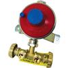 AUTRES Centralina Mini per 2 Bombole Gas GPL Regolatore Bp Kg H 10 con Staffa