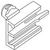Regiplast 600002 supporto rubinetto galleggiante per serbatoio eurofutura 600/62