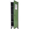 Prometal ARMADIO FITOFARMACI SMONTATO PROMETAL VERN GRIGIO/VERDE H.MM 1795 MM 500X400