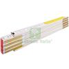 UTENSILERIA 10PZ DOPPIO METRO BIANCO GIALLO "STABILA" 617: