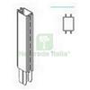 UTENSILERIA 1PZ ZAF SCAFFALATURA PROLUNGA X PIANTANA GONDOLA GRIGIA CM7,2X47H: