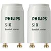 Philips,Starter tubo fluorescente S10 (Confezione da 2)