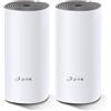 TP-Link Deco E4 2 Pack Dual Band Wi-Fi 5 Mesh System Router 802.11ac White Grey