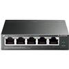 TP-Link TL-SG105PE L2 Managed Gigabit Ethernet Switch 5-Port PoE Black Desktop